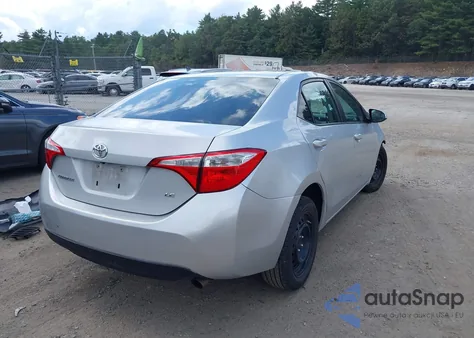 2014 Toyota Corolla Le из США, поврежденный, VIN 2T1BURHE3EC215094